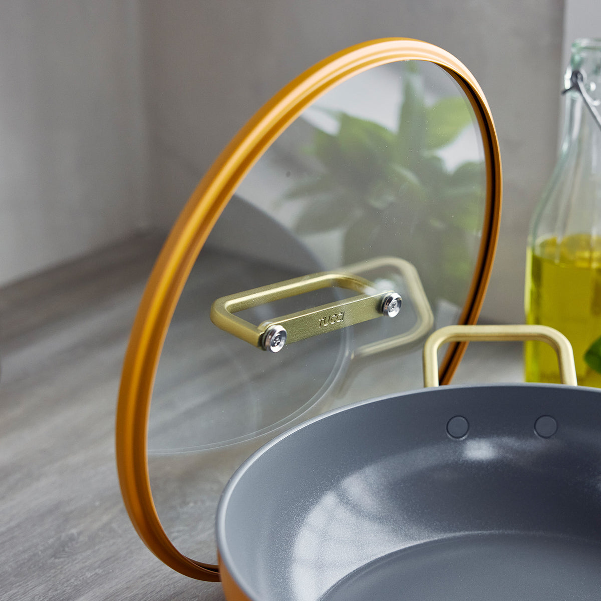 Stanley Tucci™ Ceramic Nonstick 4.5-Quart Stanley Pan Jr. | Roma Gold - Image 10