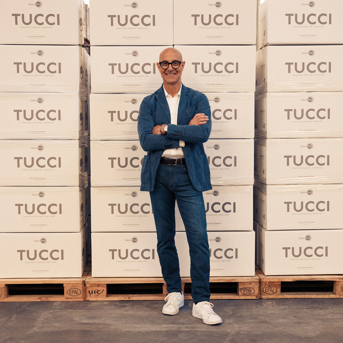 Stanley Tucci™ Ceramic Nonstick 4.5-Quart Stanley Pan Jr. | Roma Gold - Image 13