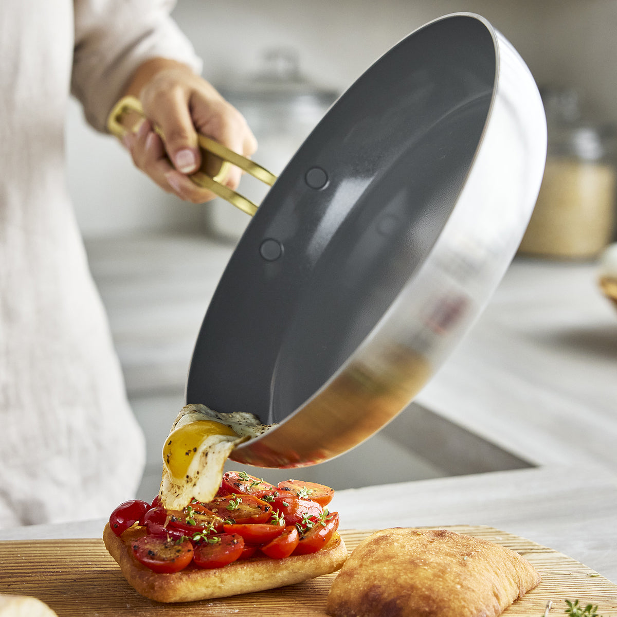 Stanley Tucci™ Mixed Material Stainless Steel 11-Piece Cookware Set - Image 7