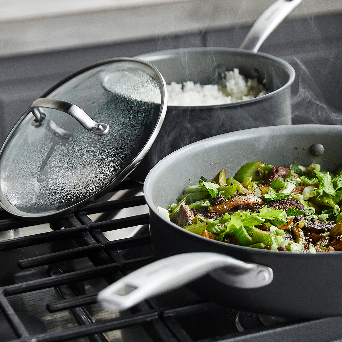 Chatham Ceramic Nonstick 10-Piece Cookware Set - Image 5