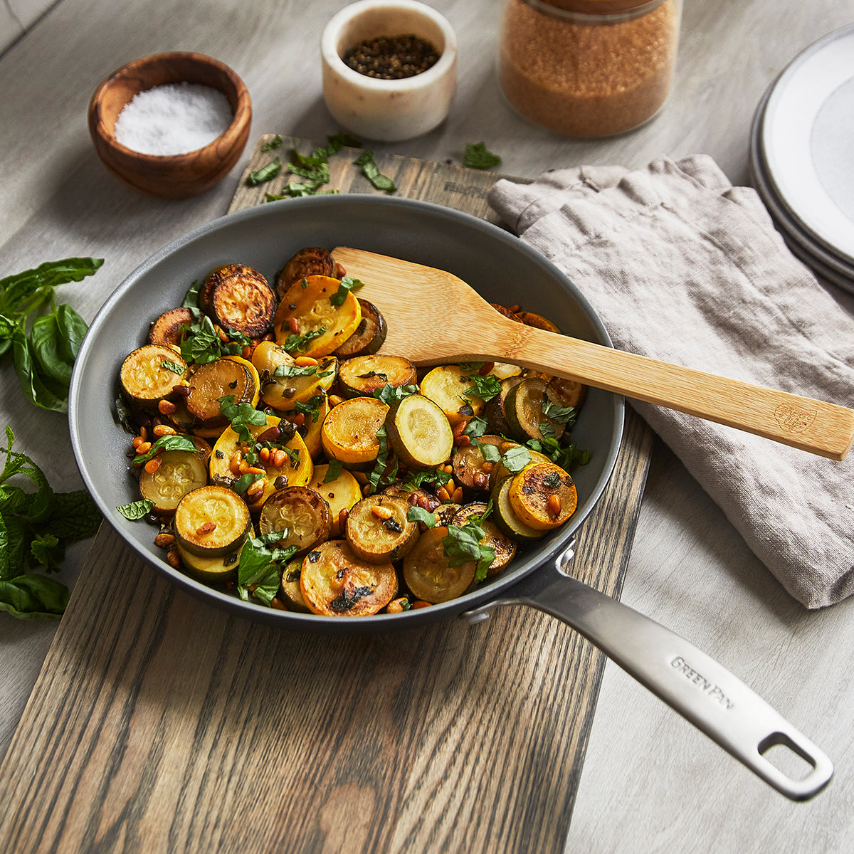 Chatham Ceramic Nonstick 10-Piece Cookware Set - Image 4