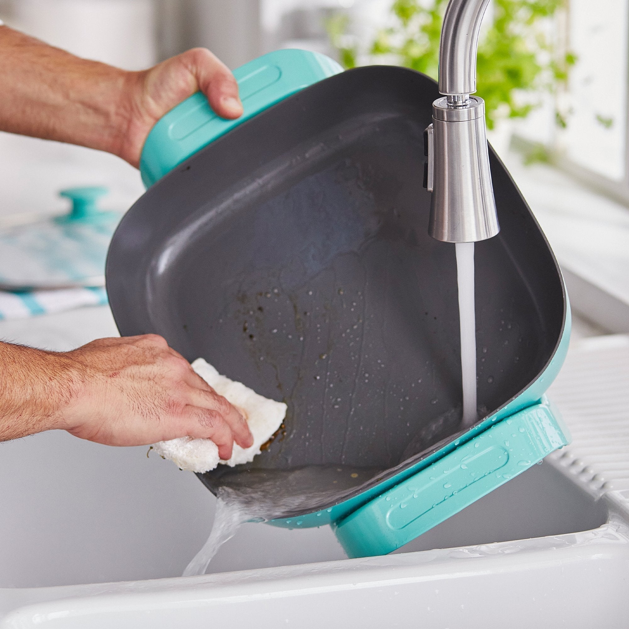 GreenLife Electric Skillet | Turquoise - Image 9