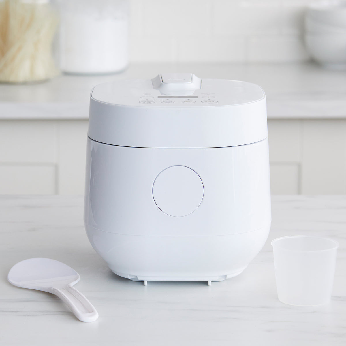 GreenLife 4-Cup Rice & Grains Cooker | White - Image 2