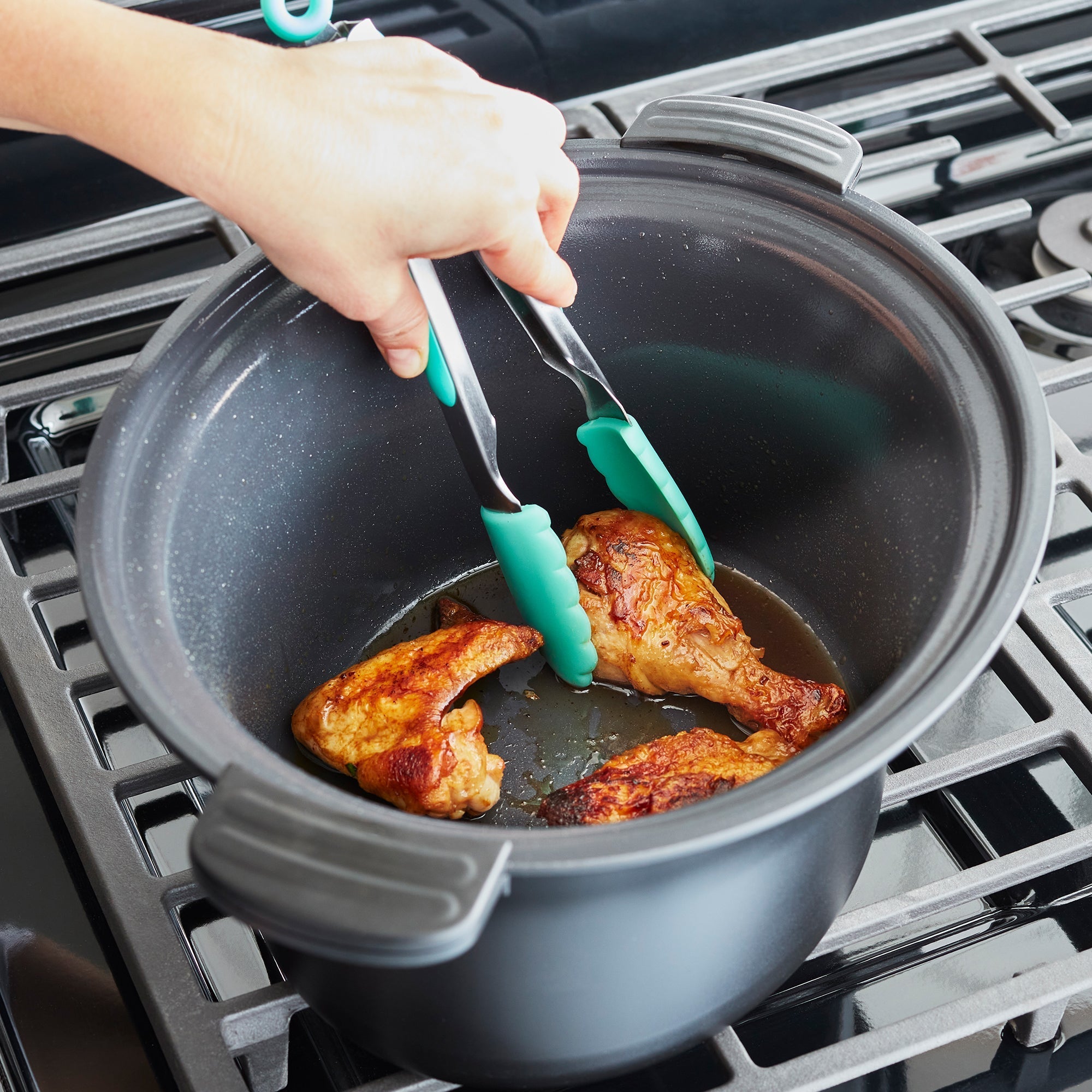 GreenLife Healthy 6-Quart Slow Cooker | Black - Image 7