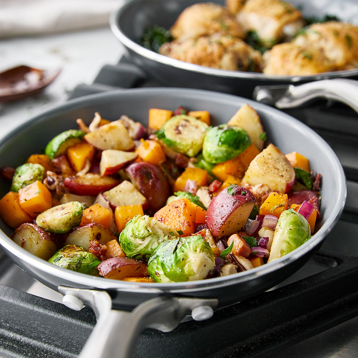 Swift Ceramic Nonstick 12-Piece Cookware Set - Image 4