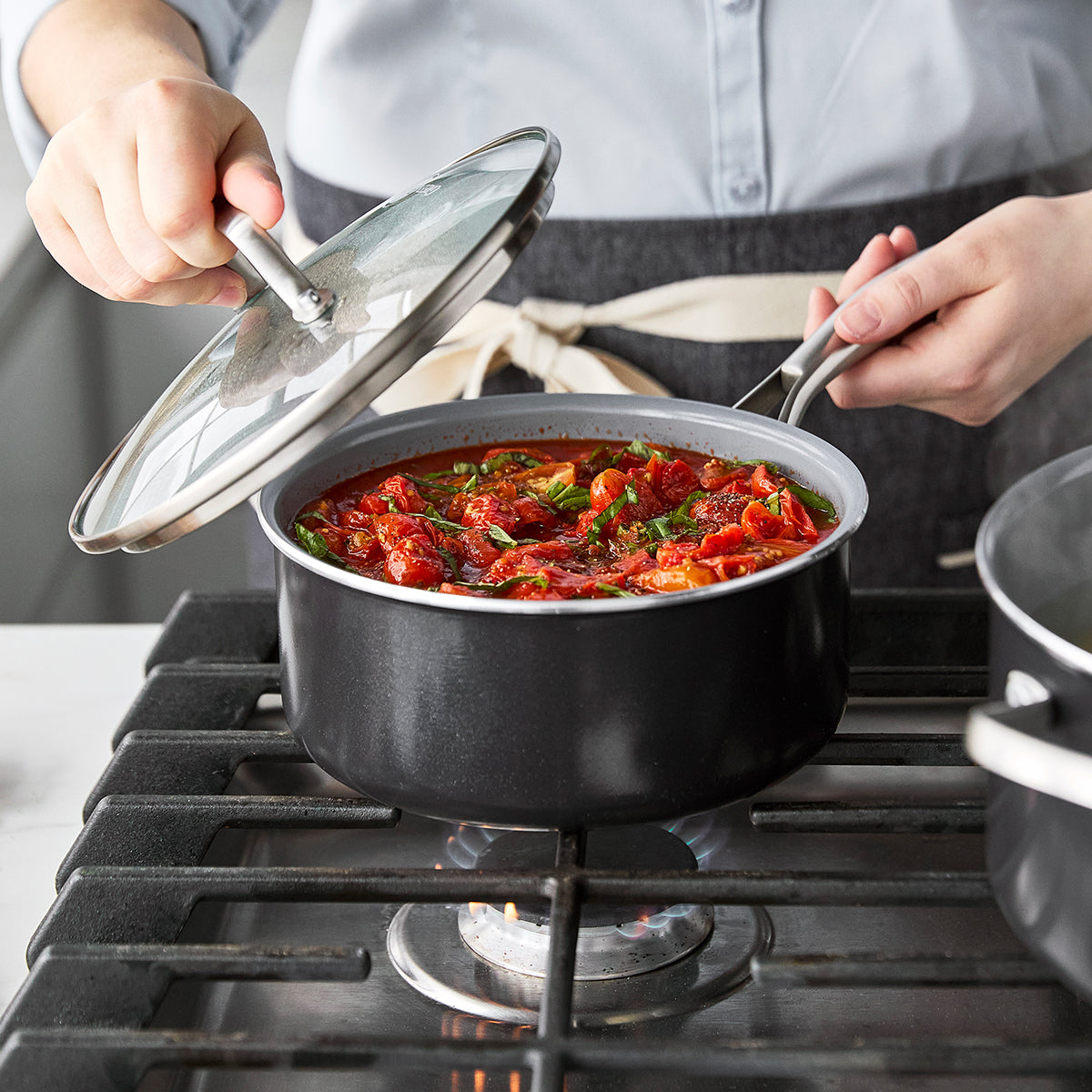 Swift Ceramic Nonstick 12-Piece Cookware Set - Image 8