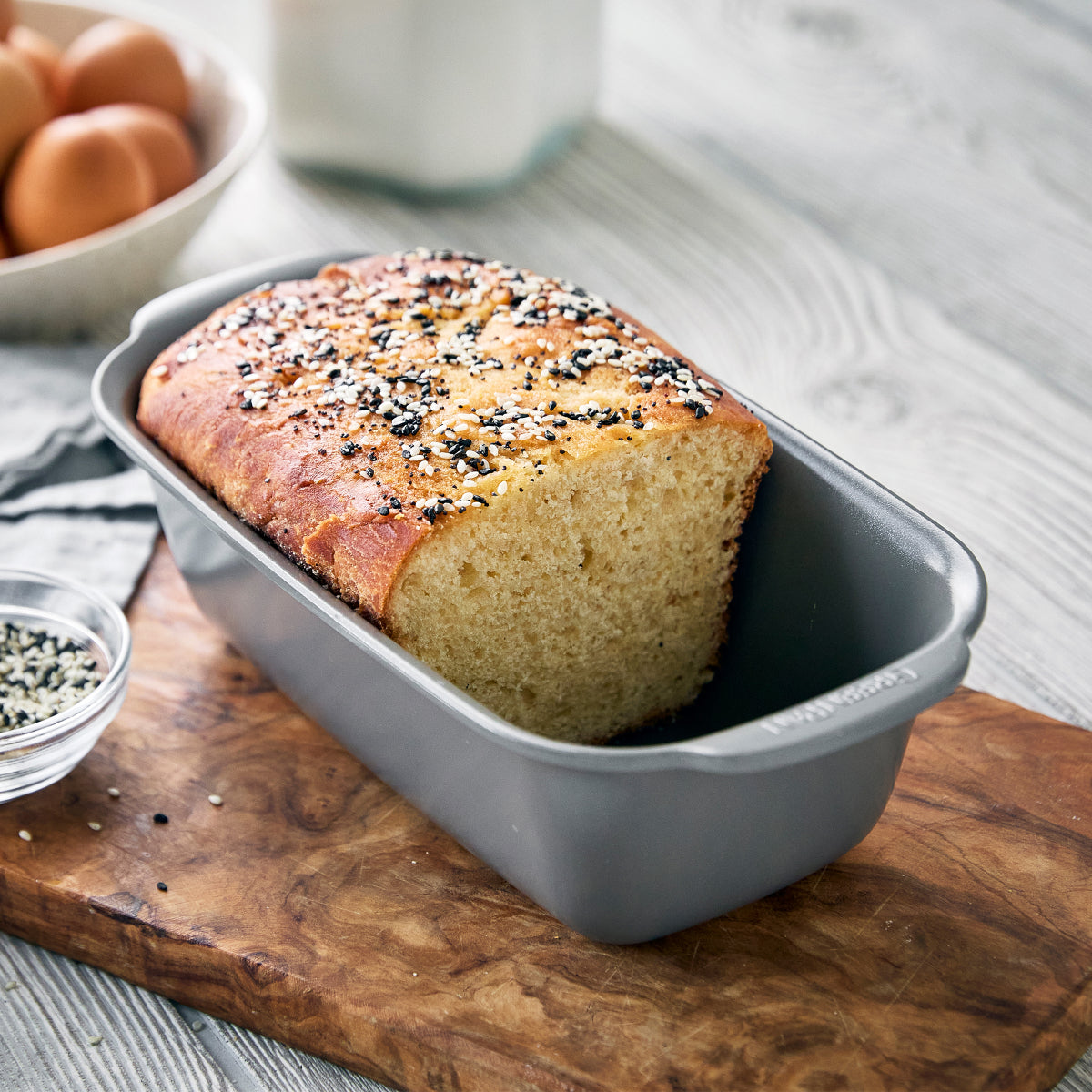 Premiere Ovenware Ceramic Nonstick 5-Piece Set | Gray - Image 9