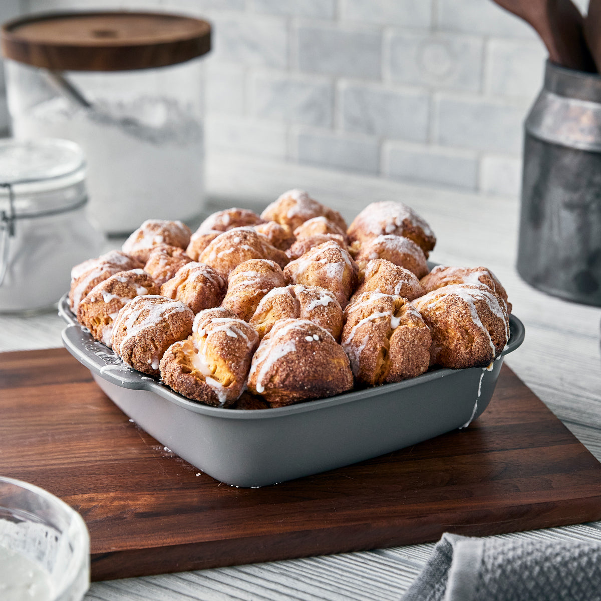 Premiere Ovenware Ceramic Nonstick 5-Piece Set | Gray - Image 7