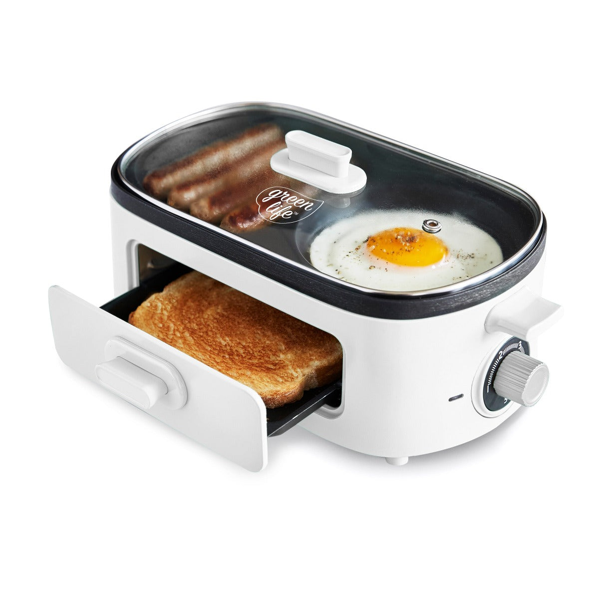 GreenLife Breakfast Maker | White - Image 8