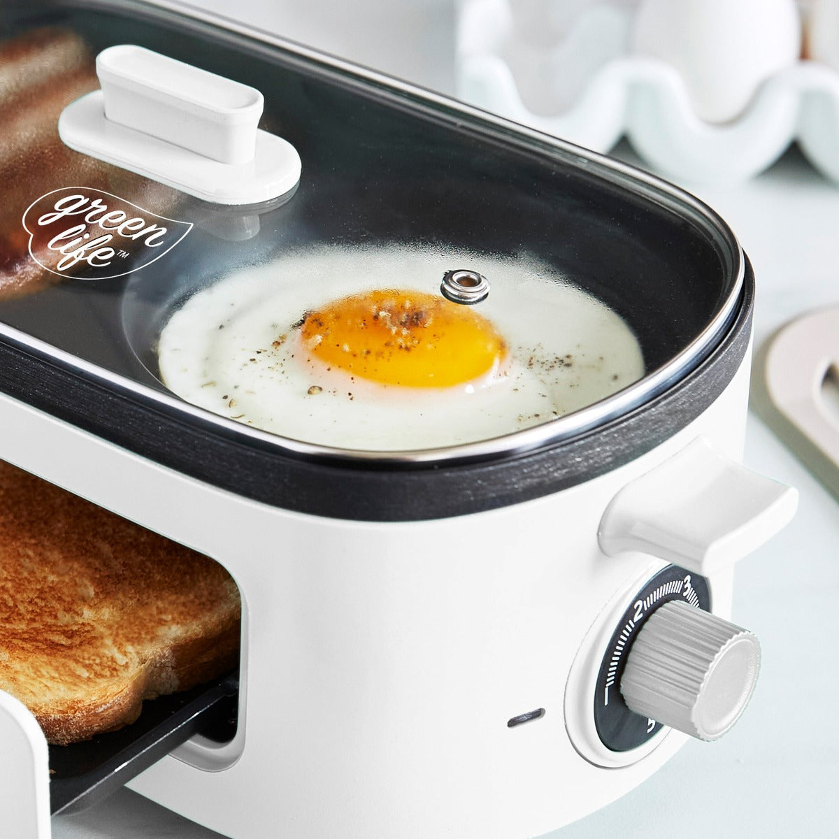 GreenLife Breakfast Maker | White - Image 2