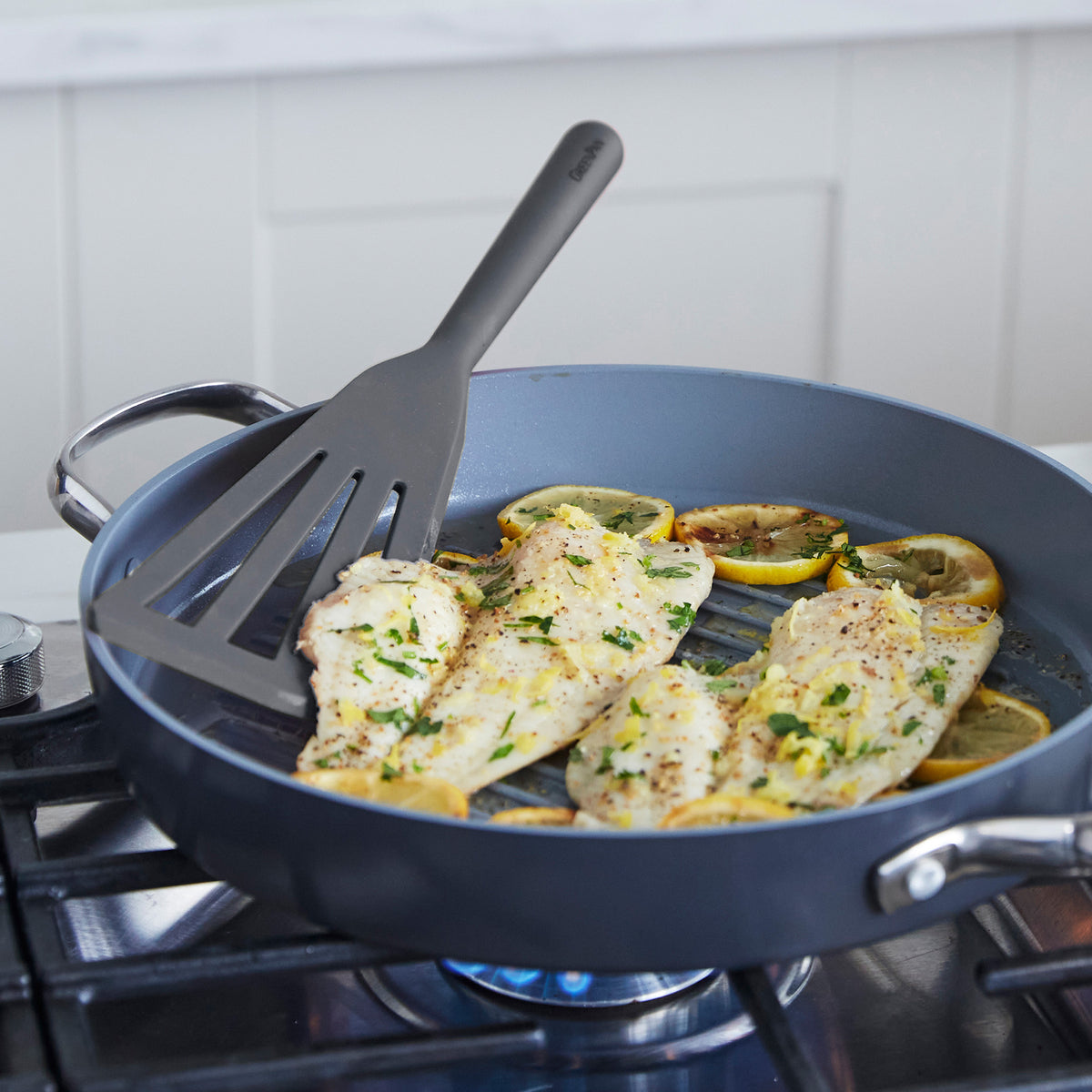 Platinum Silicone Fish Turner | Gray - Image 3