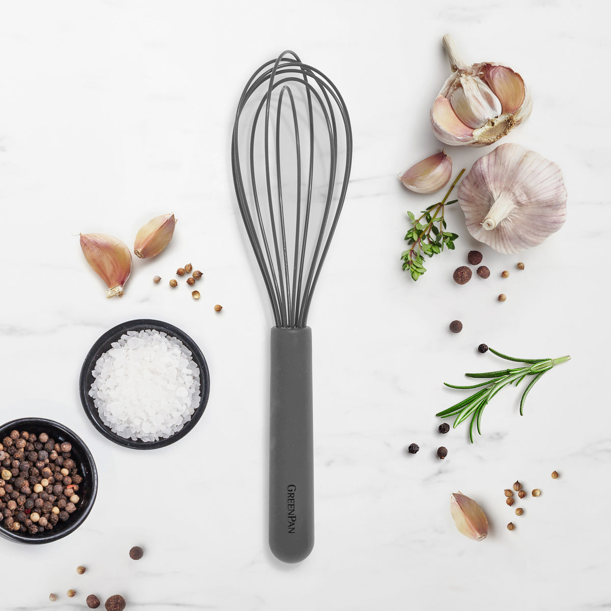 Platinum Silicone Whisk | Gray - Image 2