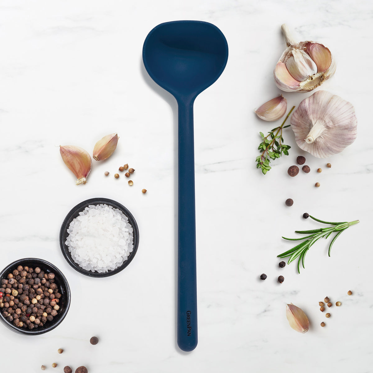 Platinum Silicone Ladle | Navy - Image 2