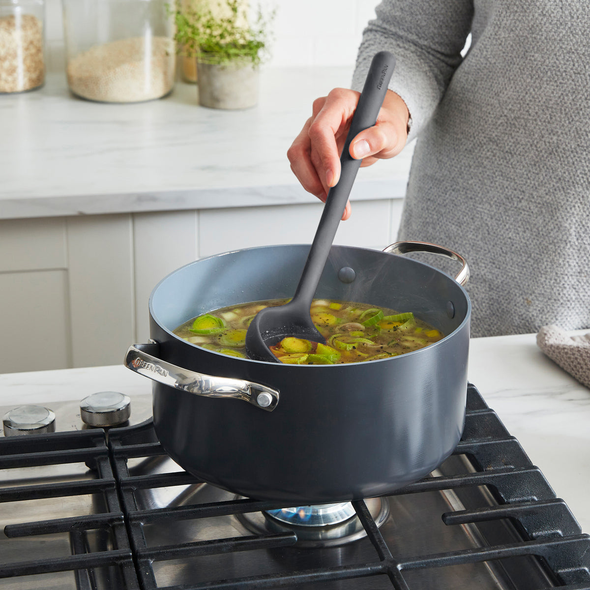 Platinum Silicone Ladle | Gray - Image 3