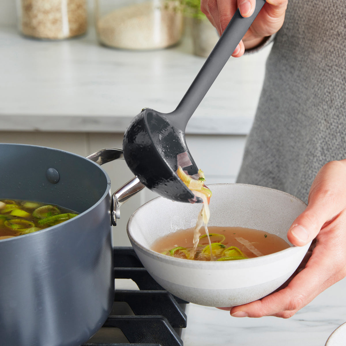 Platinum Silicone Ladle | Gray - Image 4
