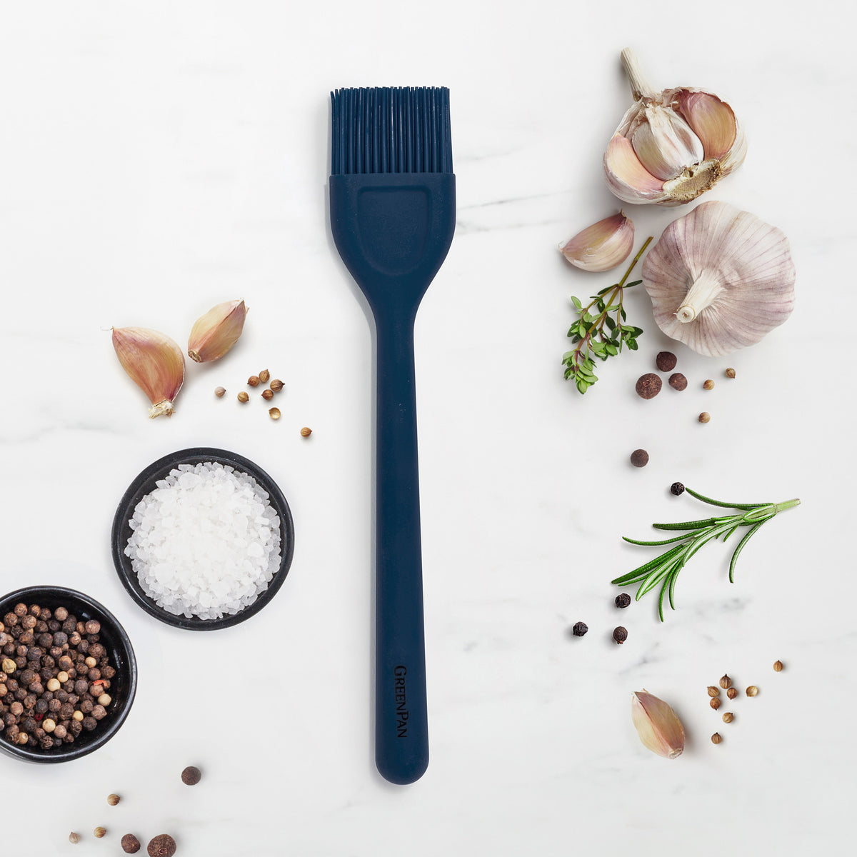 Platinum Silicone Basting Brush | Navy - Image 2