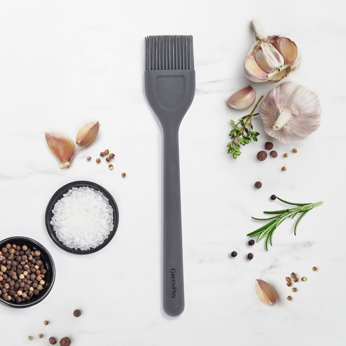 Platinum Silicone Basting Brush | Gray - Image 2