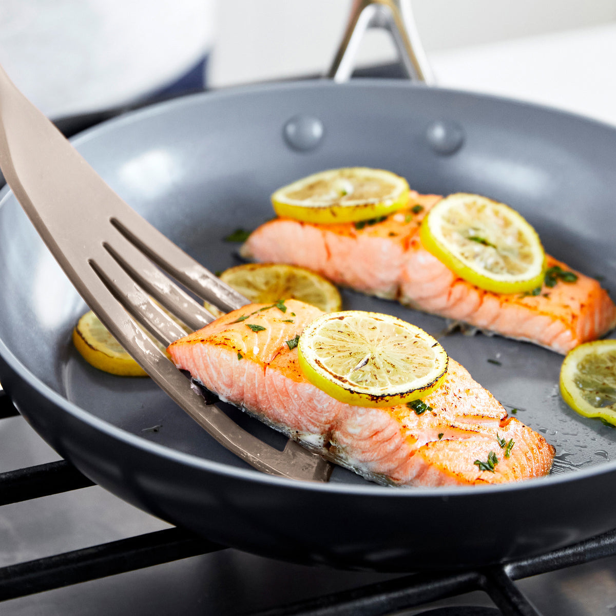Platinum Silicone Fish Turner | Taupe - Image 3