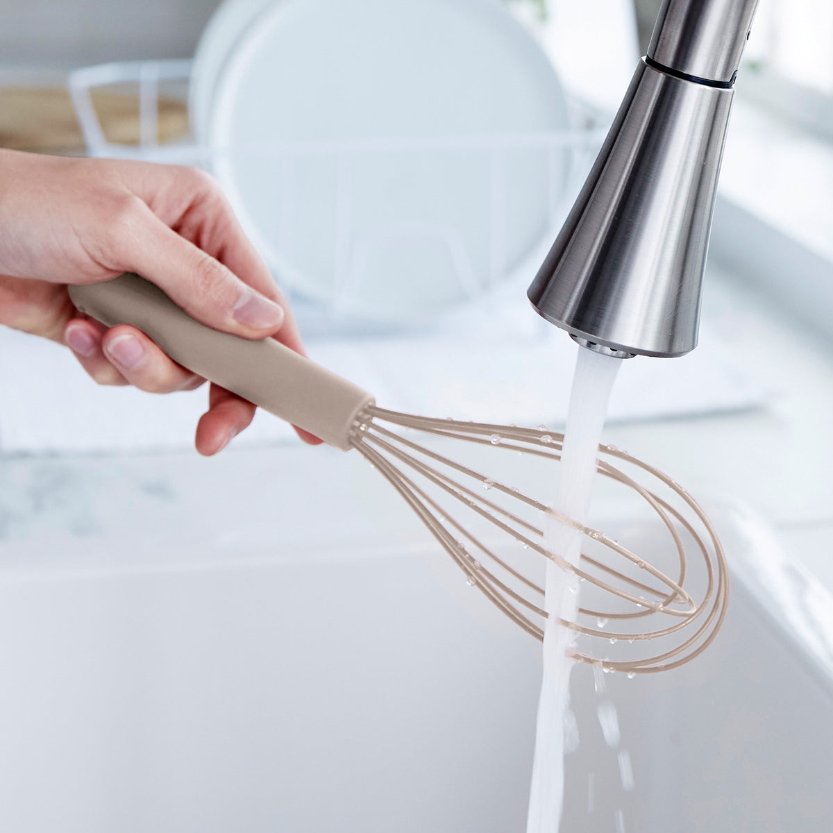 Platinum Silicone Whisk | Taupe - Image 4