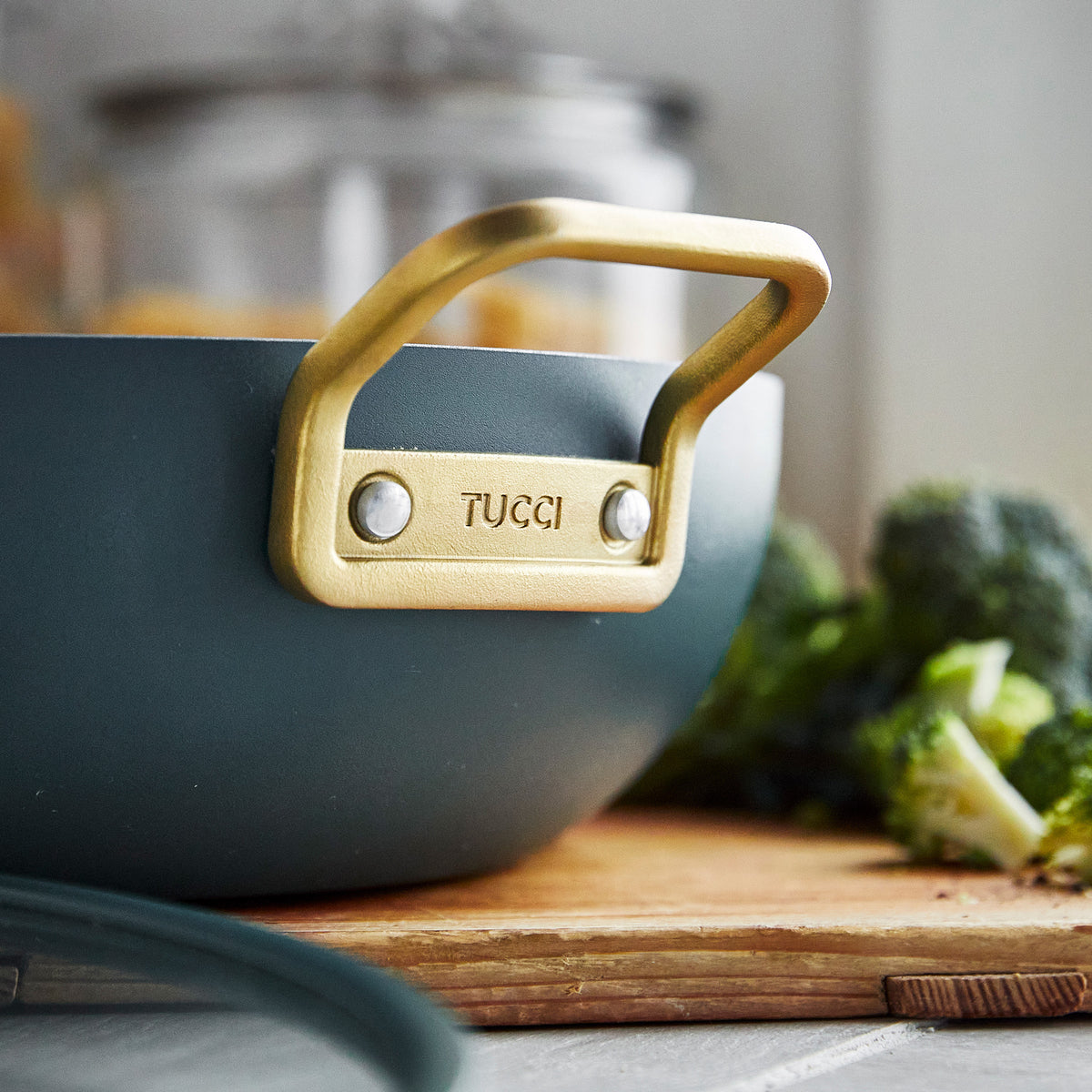 Stanley Tucci™ Ceramic Nonstick 6.5-Quart Essential Stanley Pan | Venetian Teal - Image 8