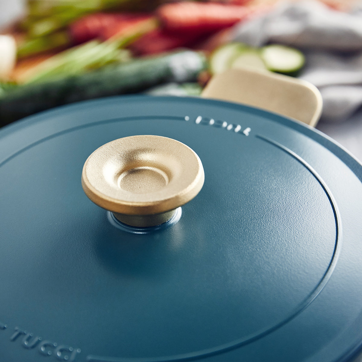 Stanley Tucci™ Ceramic Nonstick 6.5-Quart Dutch Oven | Venetian Teal - Image 9