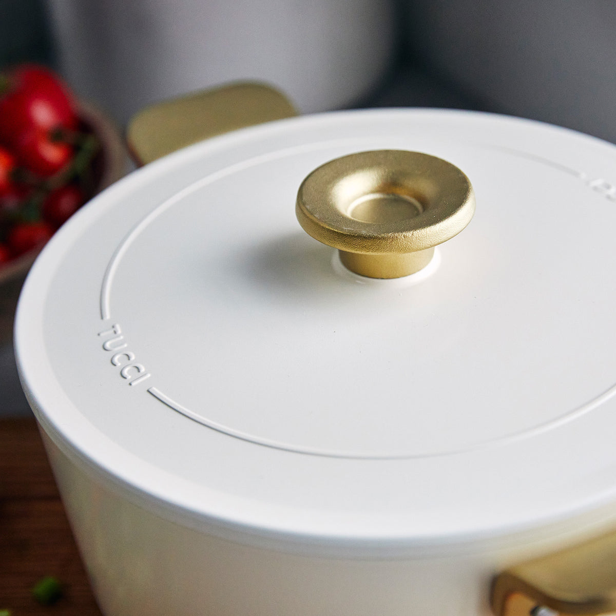 Stanley Tucci™ Ceramic Nonstick 6.5-Quart Dutch Oven | Carrara White - Image 7