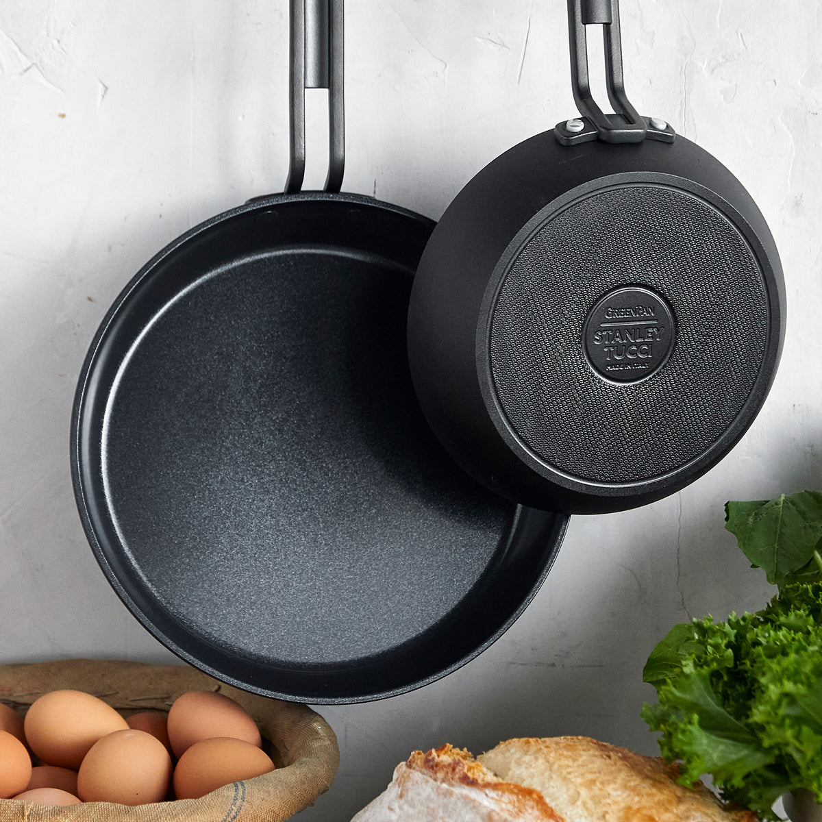 Stanley Tucci™ Ceramic Nonstick 11-Piece Cookware Set | Milano Black - Image 5