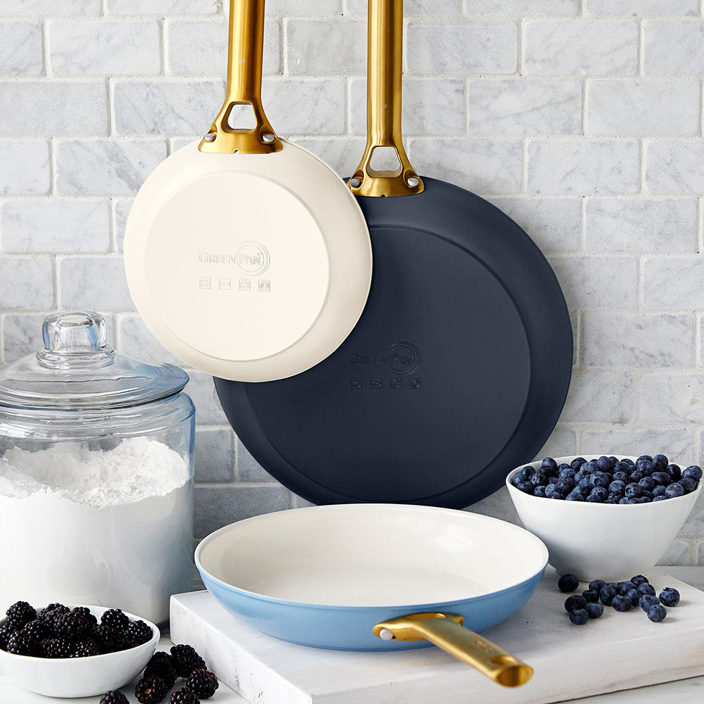 Reserve Ceramic Nonstick 8. 10 and 12 Frypan Set | Multicolor - Image 2