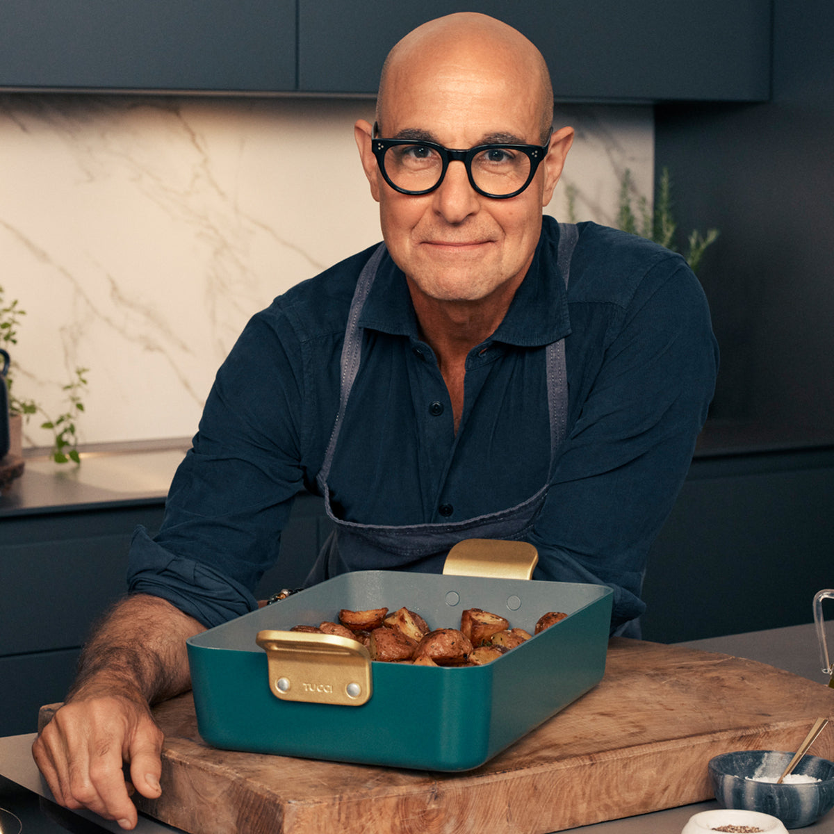 Stanley Tucci™ Ceramic Nonstick Lasagna Pan | Venetian Teal - Image 10