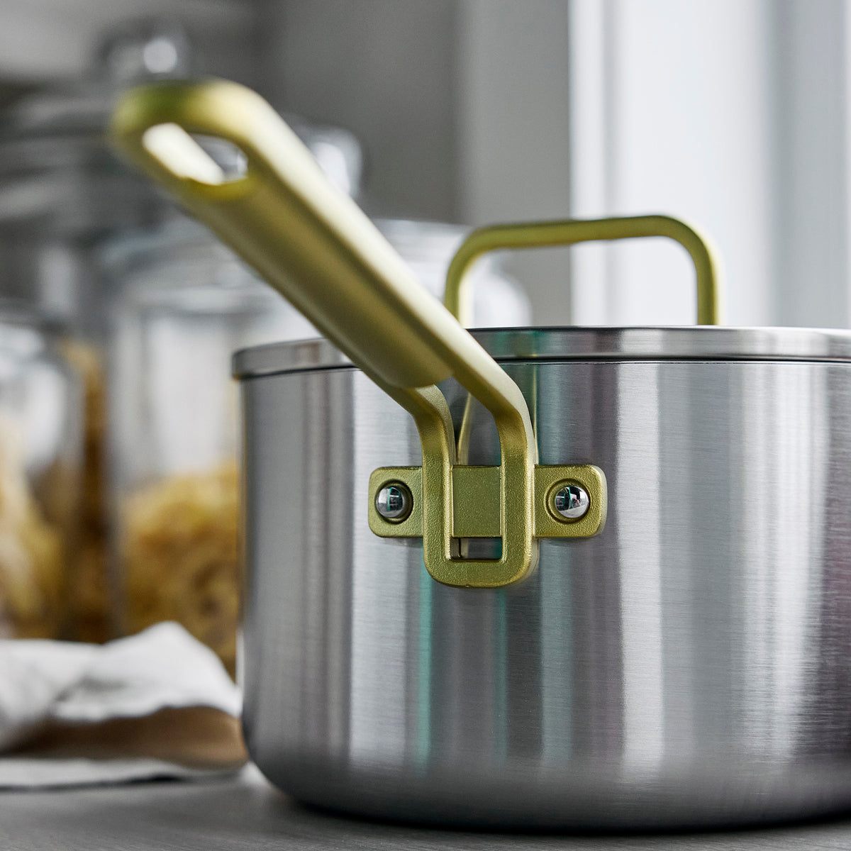 Stanley Tucci™ Uncoated Stainless Steel 4-Quart Saucepan with Lid - Image 7