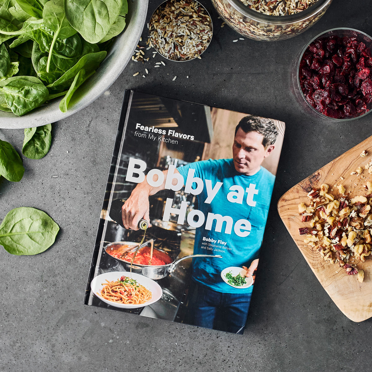 Bobby Flay by GreenPan 5-Piece Carbon Steel Set with Bobby at Home Cookbook - Image 16