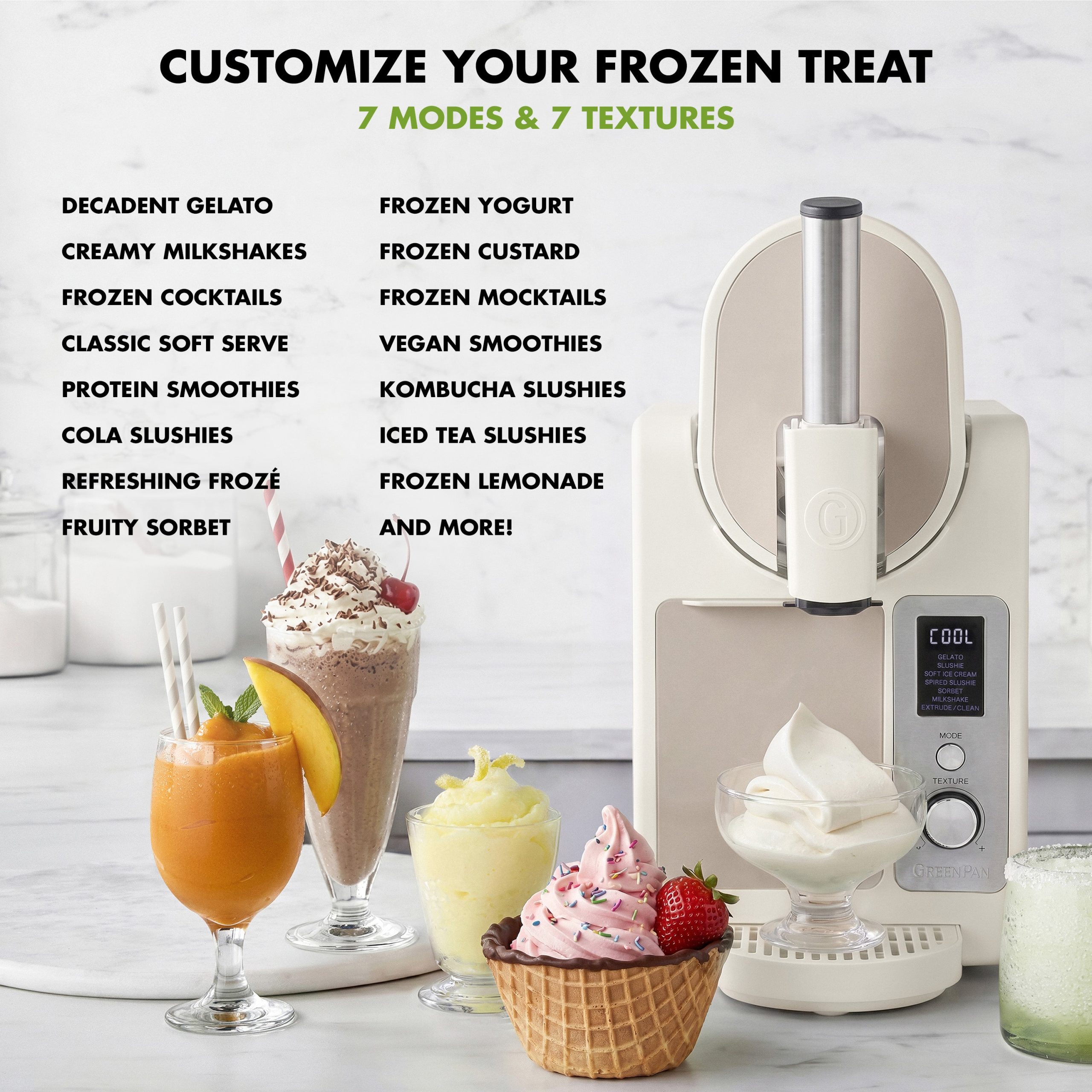 Frost Pro 16-in-1 Ice Cream. Gelato & Frozen Drink Maker | Cream - Image 15