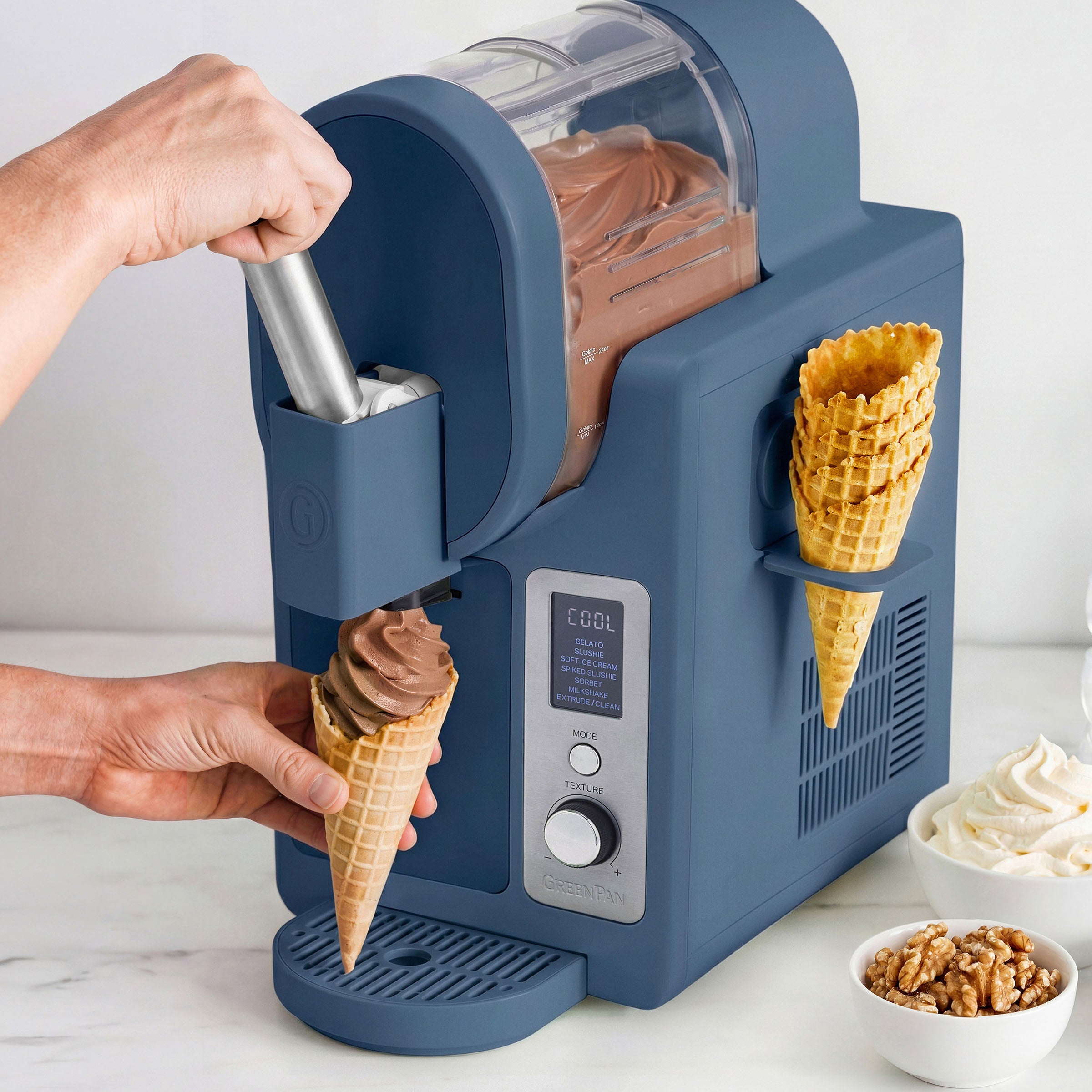 Frost Pro 16-in-1 Ice Cream. Gelato & Frozen Drink Maker | Berry - Image 3