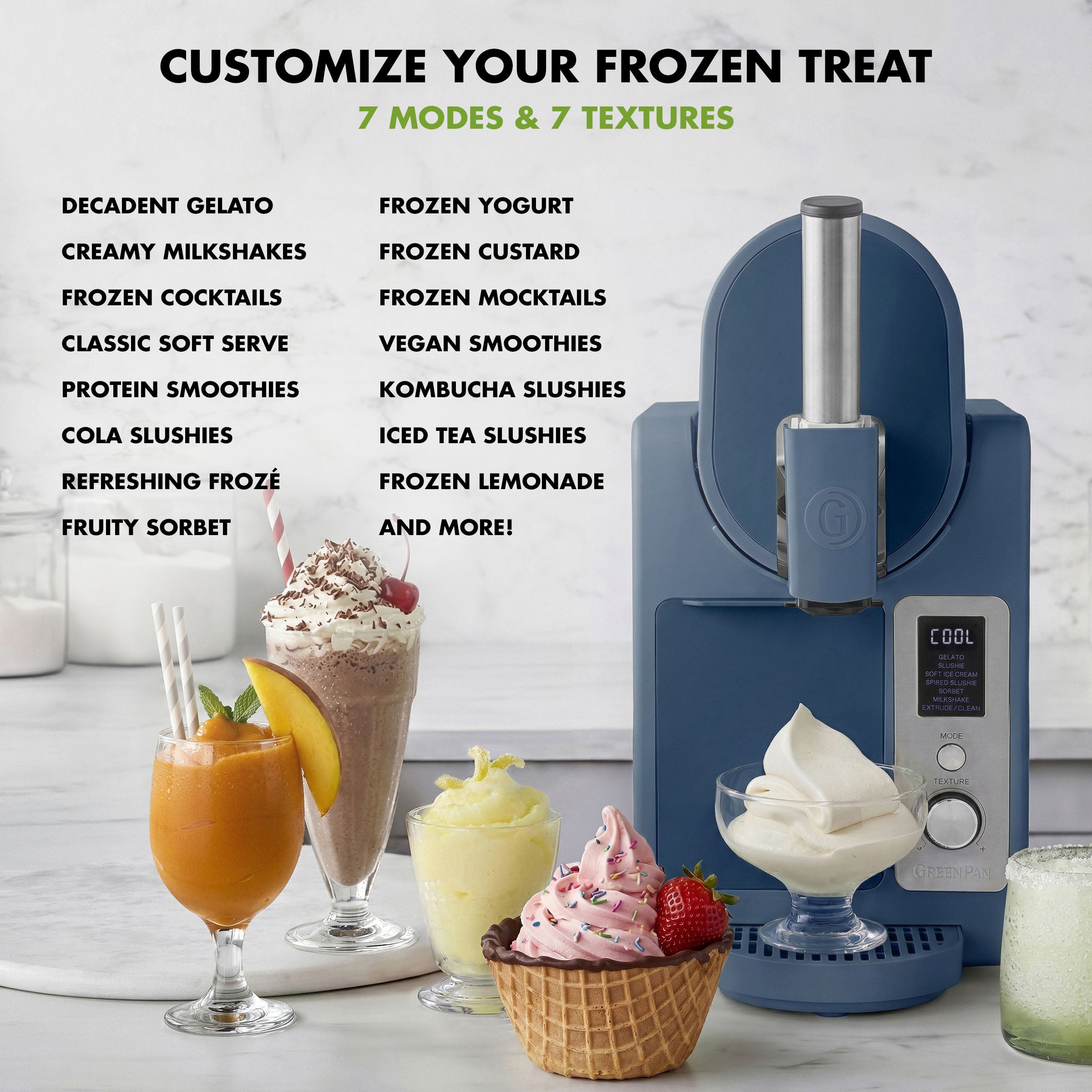 Frost Pro 16-in-1 Ice Cream. Gelato & Frozen Drink Maker | Berry - Image 14