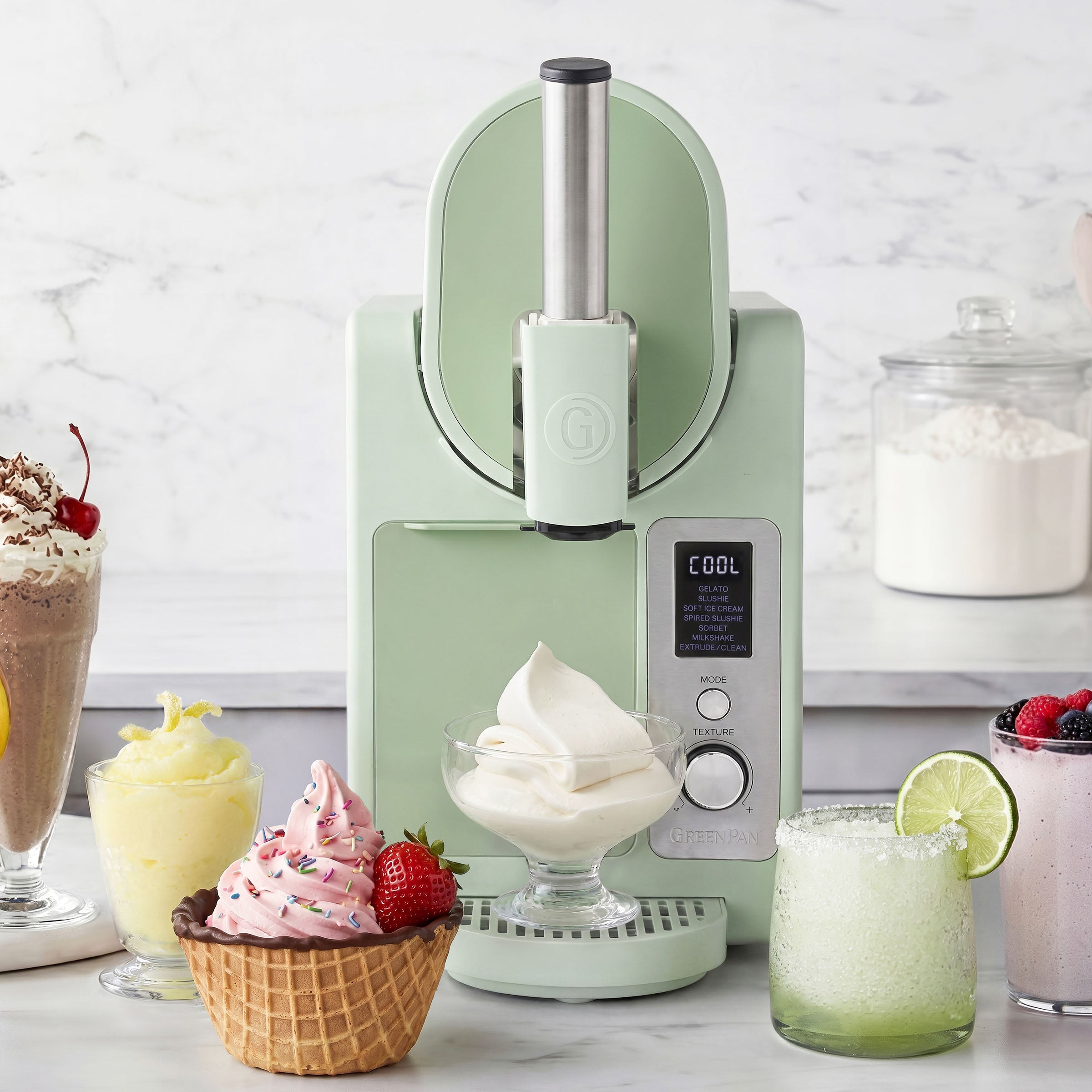 Frost Pro 16-in-1 Ice Cream. Gelato & Frozen Drink Maker | Pistachio - Image 2