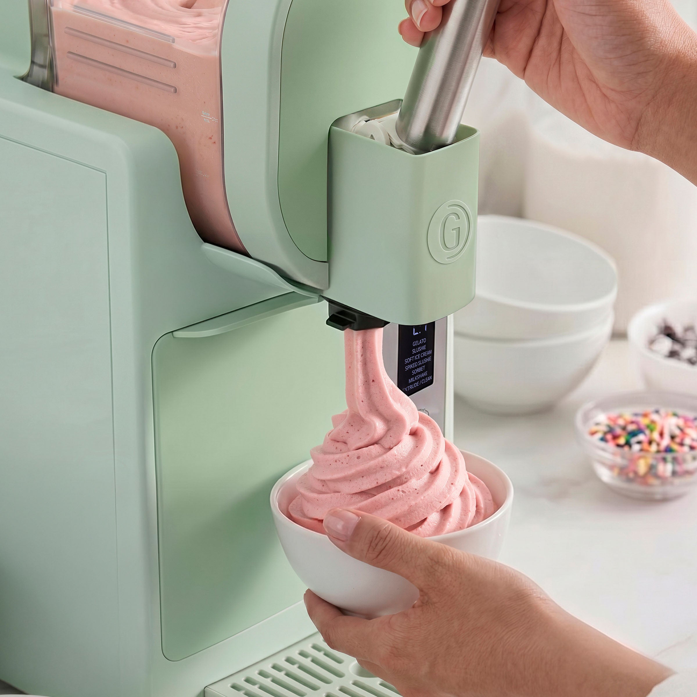 Frost Pro 16-in-1 Ice Cream. Gelato & Frozen Drink Maker | Pistachio - Image 6