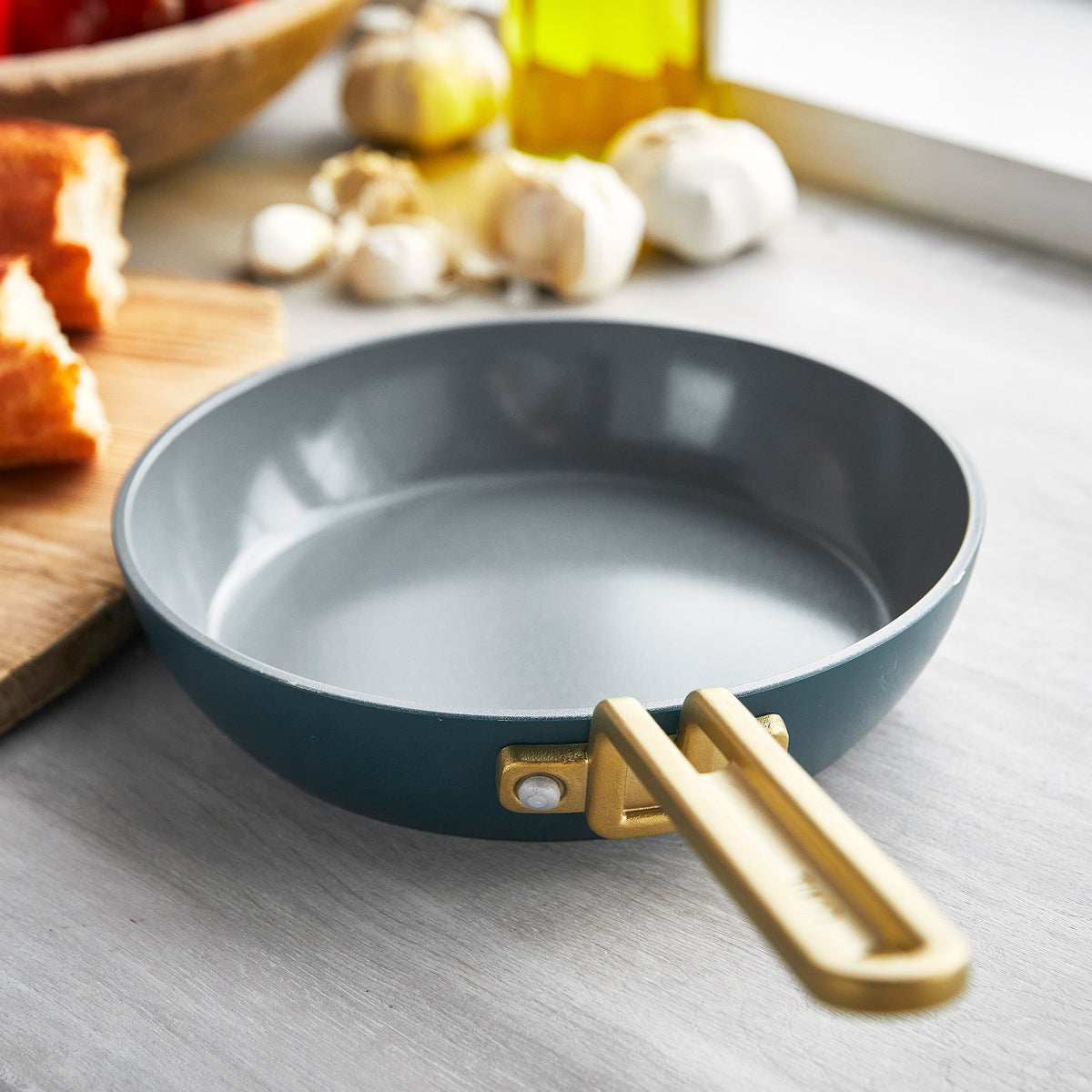 Stanley Tucci™ Ceramic Nonstick 3-Piece Mini Set | Venetian Teal - Image 4