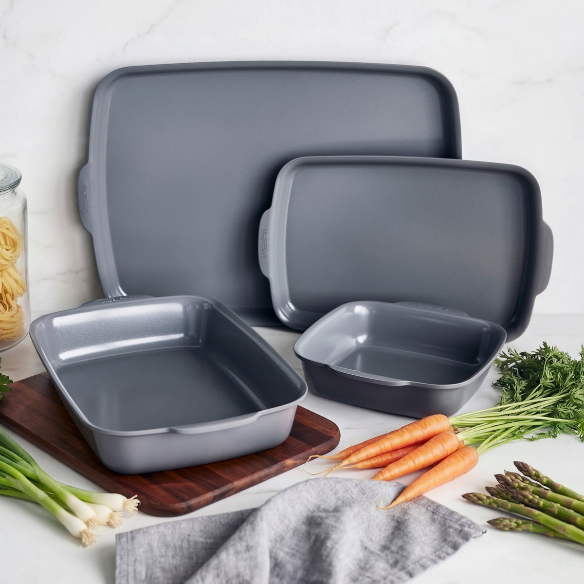 Valencia Pro and Premiere Ovenware 24-Piece Set | Gray - Image 16