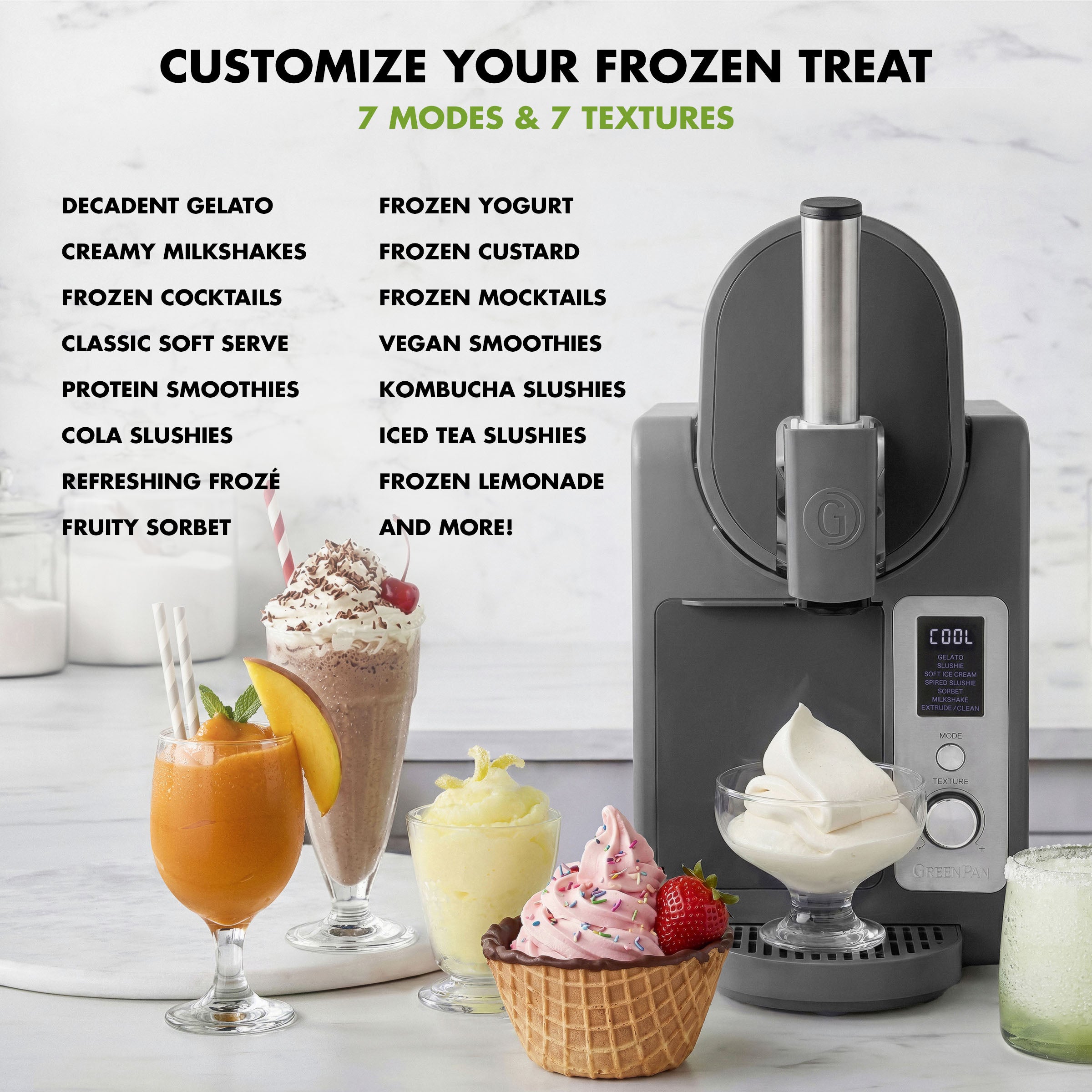 Frost Pro 16-in-1 Ice Cream. Gelato & Frozen Drink Maker | Licorice - Image 14