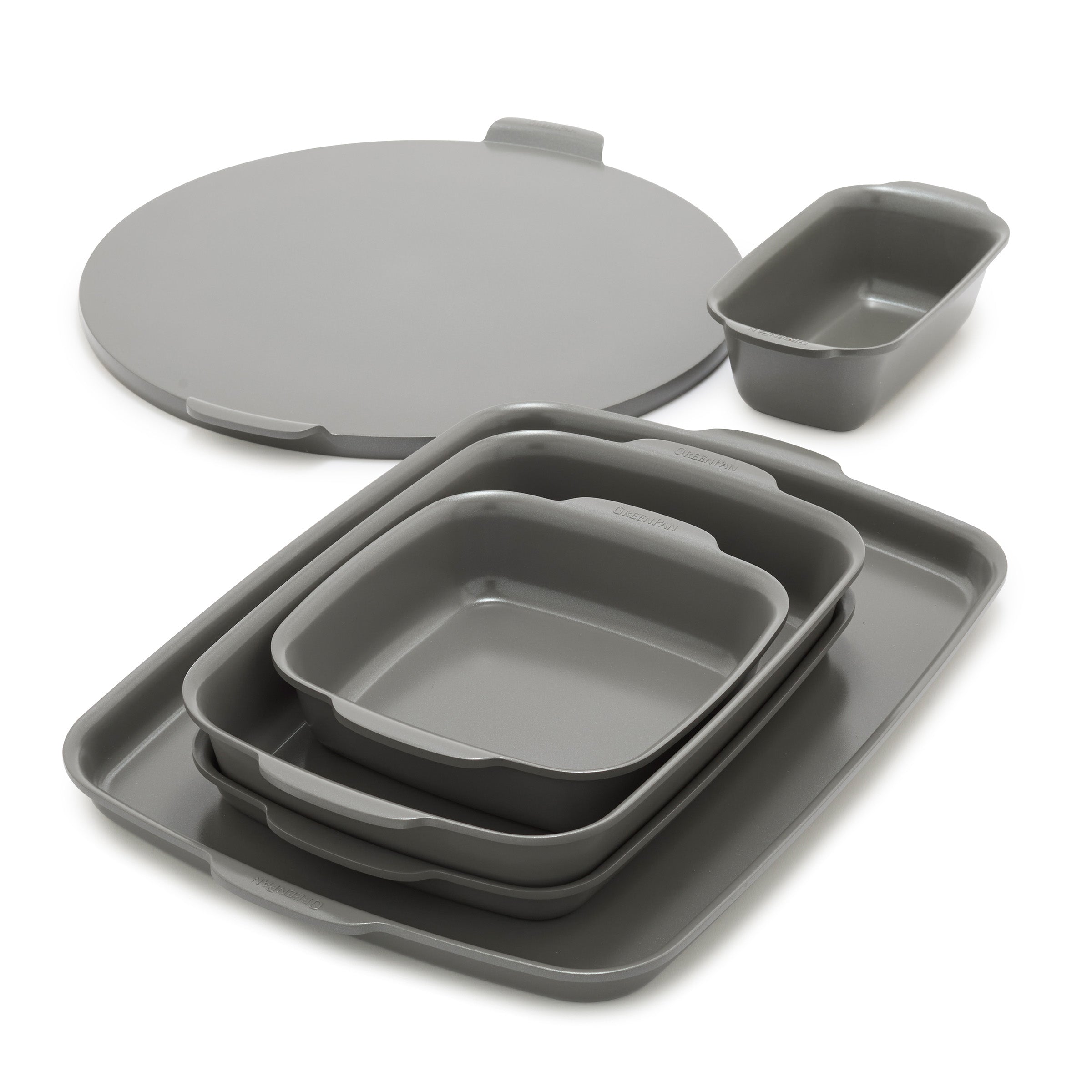 Premiere Ovenware Ceramic Nonstick 6-Piece Set | Gray - Image 15