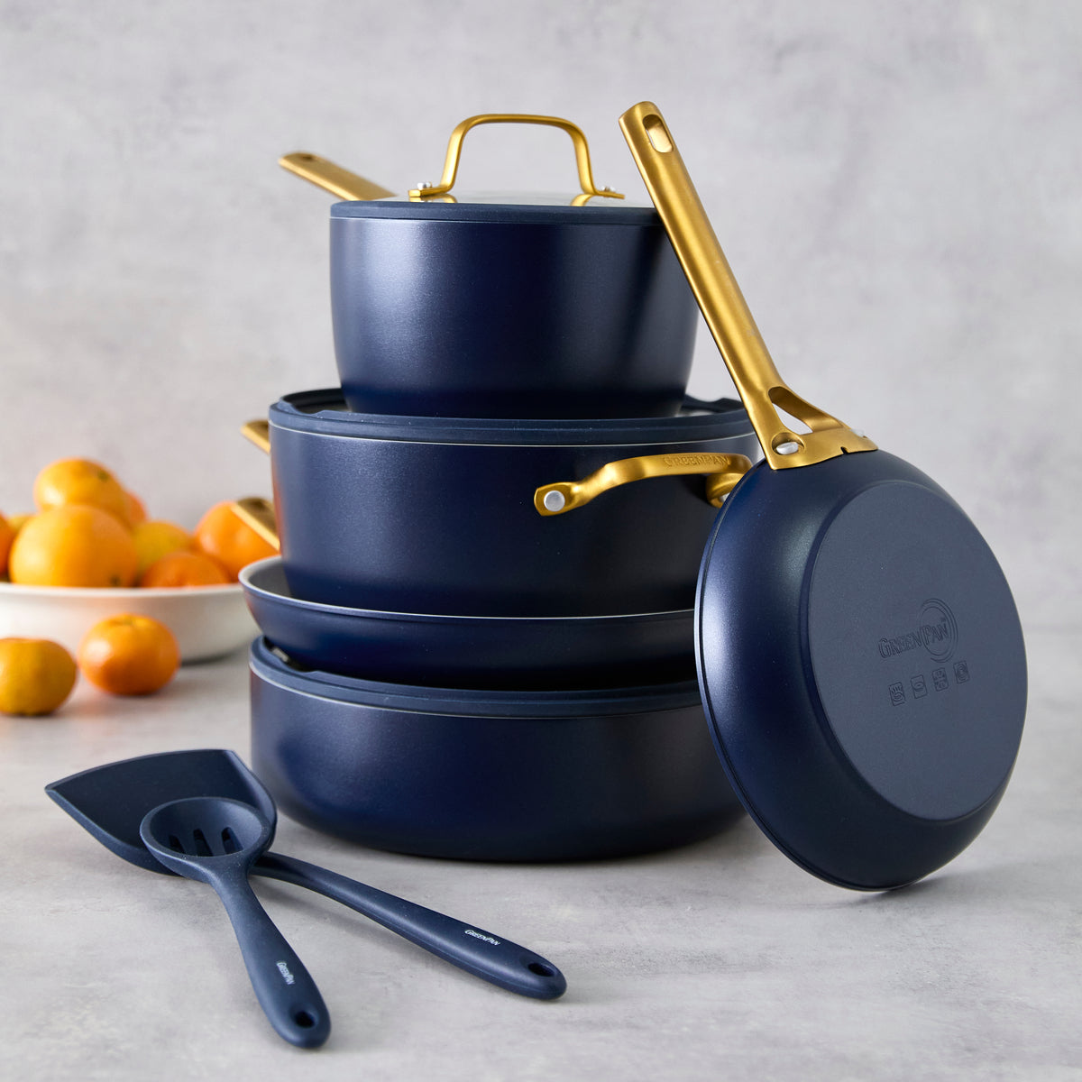 Reserve Pro Ceramic Nonstick 11-Piece Cookware Set | Twilight - Image 3