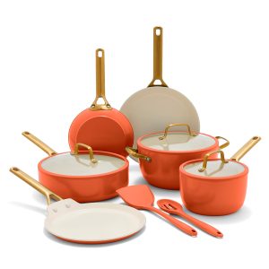 Reserve Pro Ceramic Nonstick 11-Piece Cookware Set | Harvest