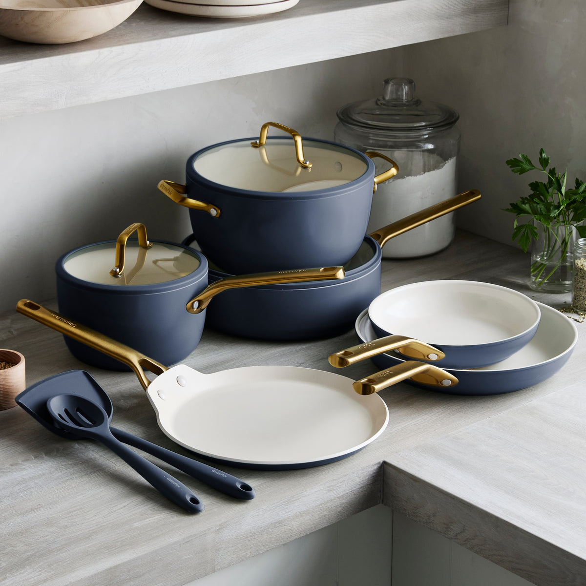 Reserve Pro Ceramic Nonstick 11-Piece Cookware Set | Twilight - Image 2