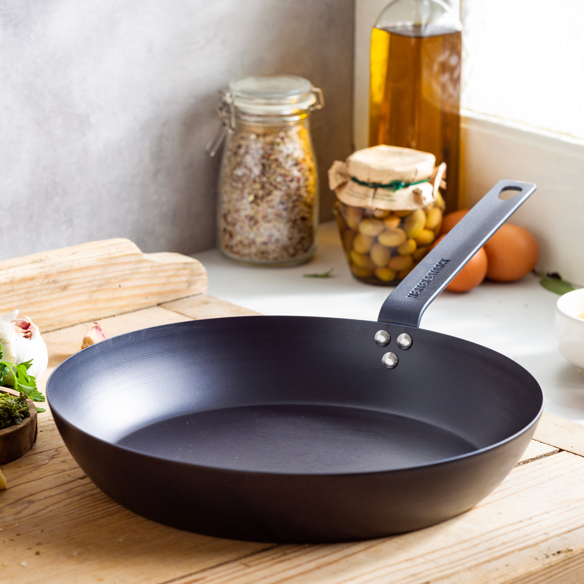 Merten & Storck Carbon Steel 12 Frypan - Image 2