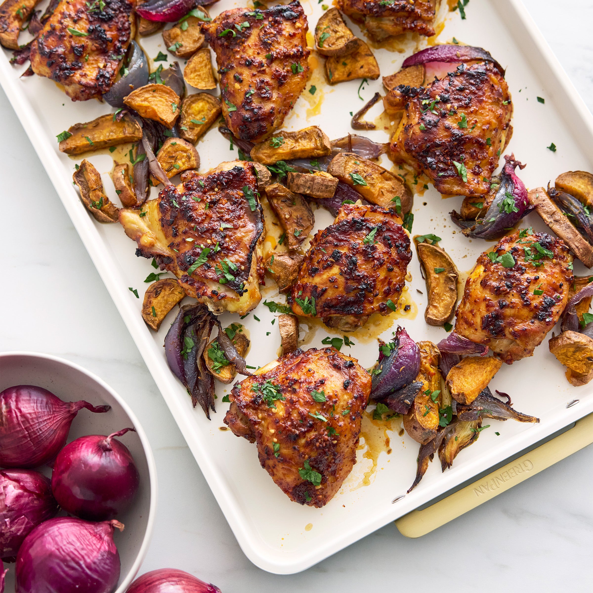 Reserve Bakeware 2-Piece Sheet Pan Set | Cream - Image 8