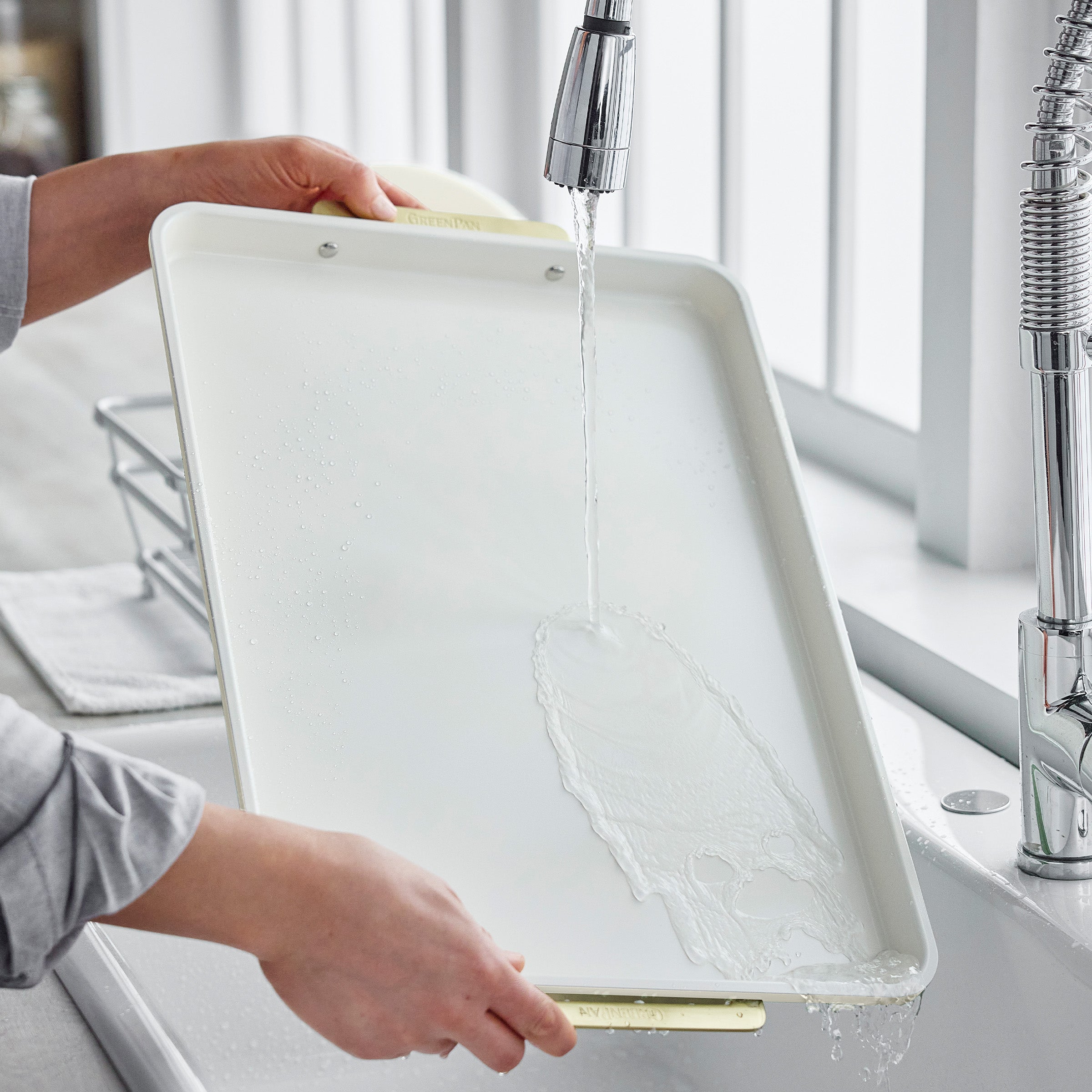 Reserve Bakeware 2-Piece Sheet Pan Set | Cream - Image 10