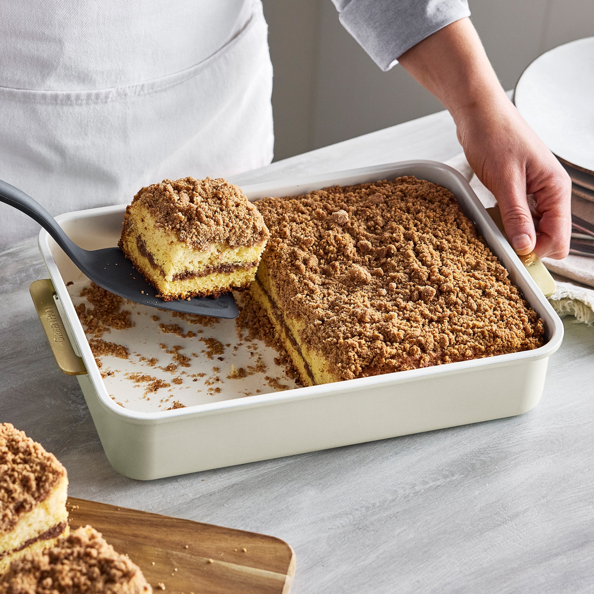 Reserve Bakeware 13 x 9 Rectangular Pan | Cream - Image 4