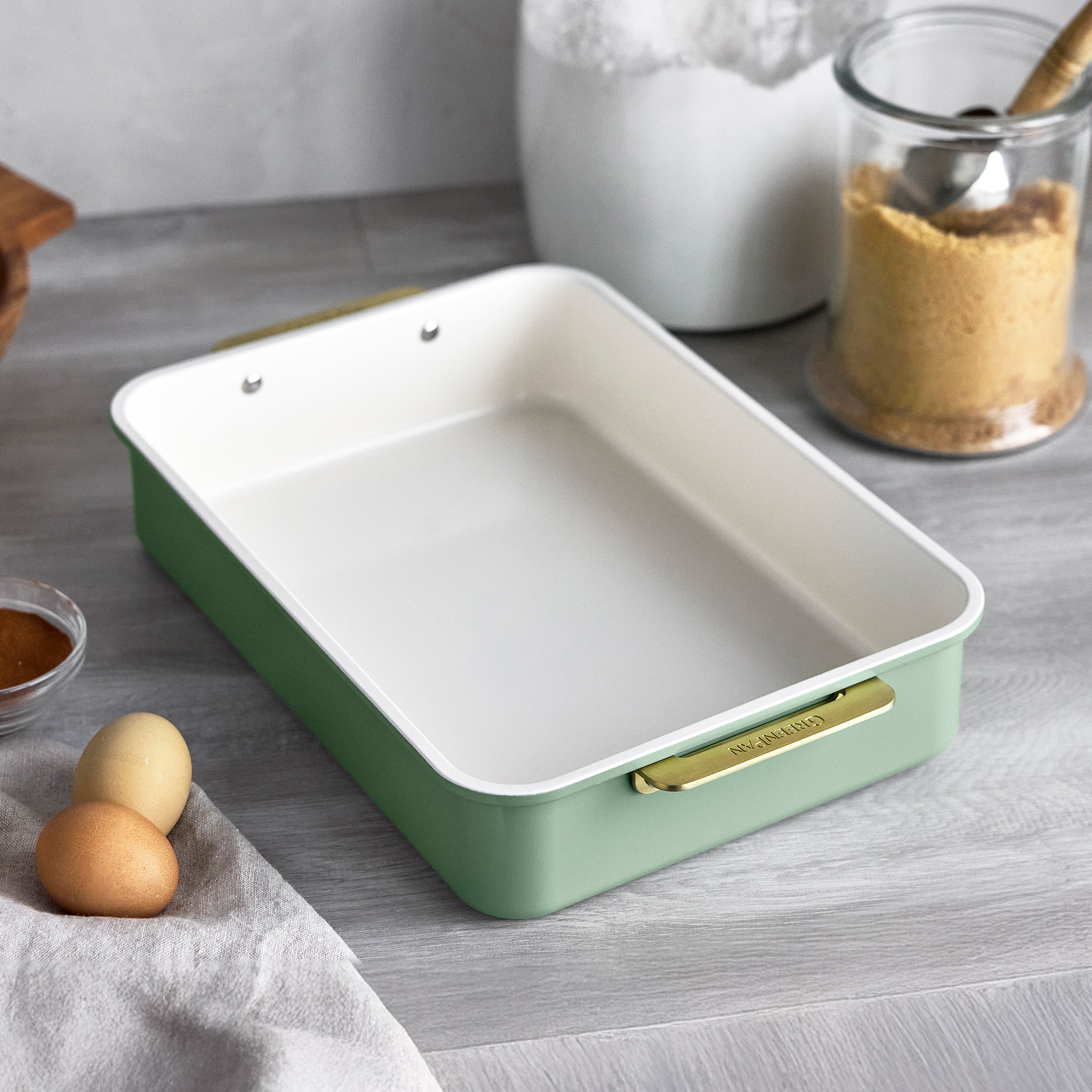 Reserve Bakeware 13 x 9 Rectangular Pan | Sage - Image 2