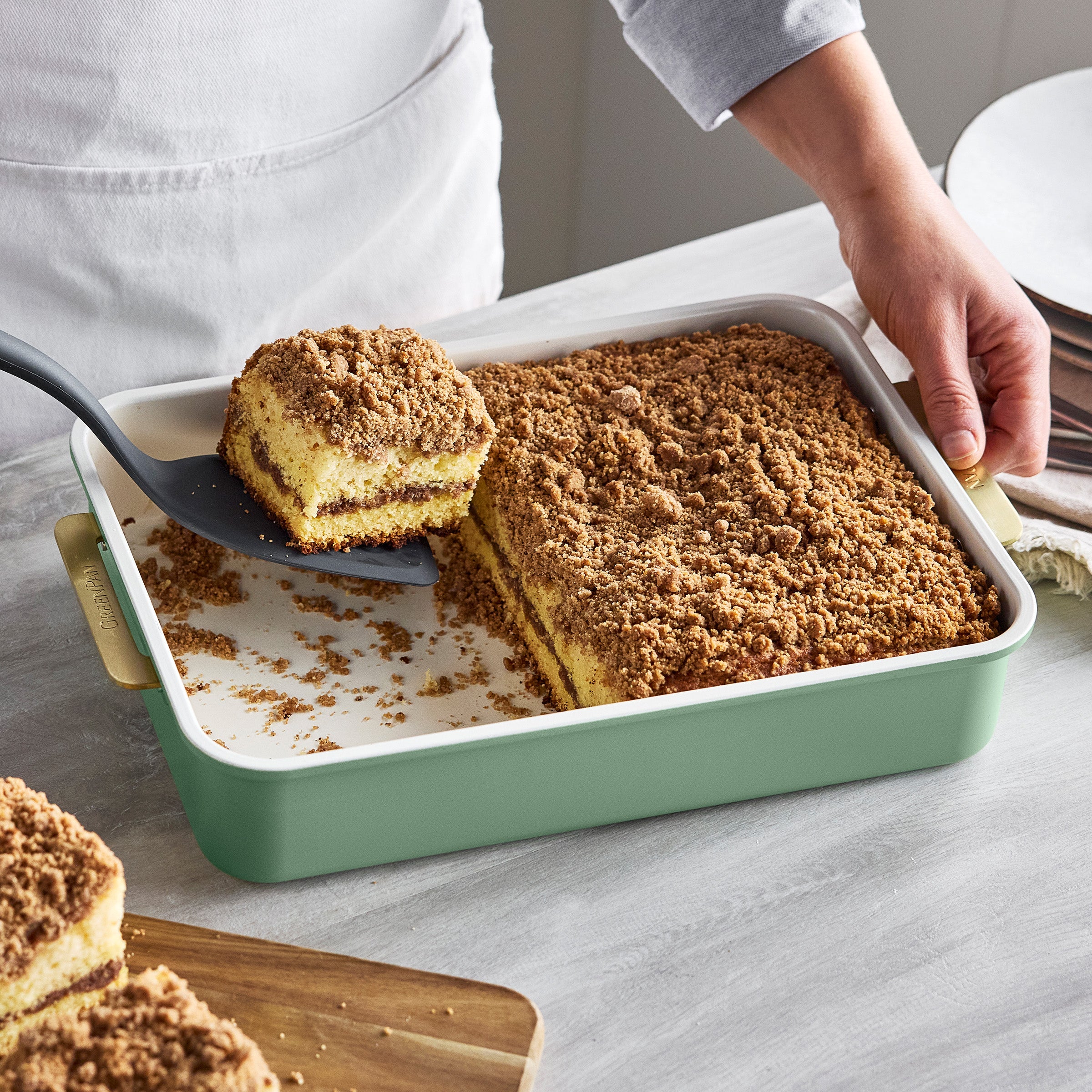 Reserve Bakeware 13 x 9 Rectangular Pan | Sage - Image 4