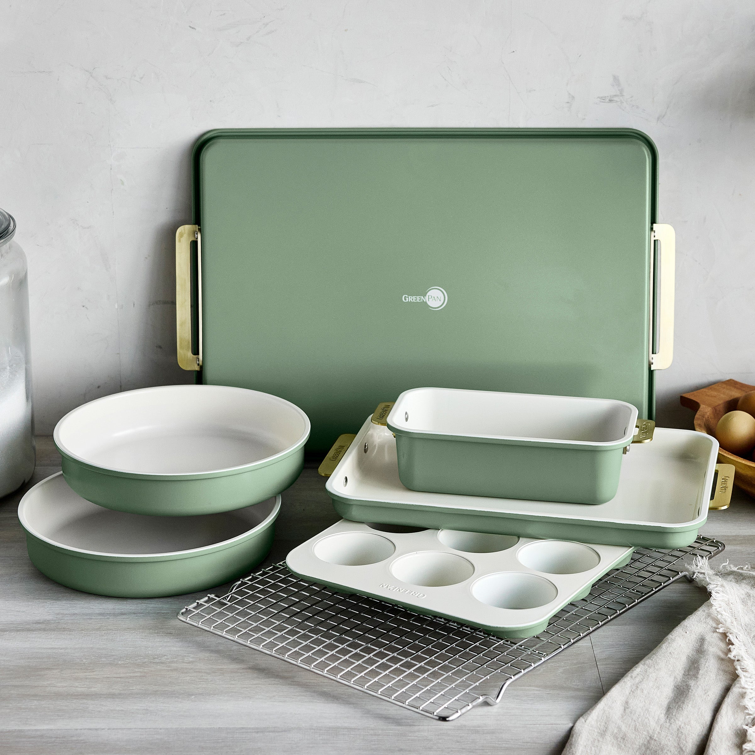 Reserve Bakeware 7-Piece Set | Sage - Image 5